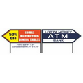 Angle Iron Arrow Shaped Real Estate Frame Sign Kit